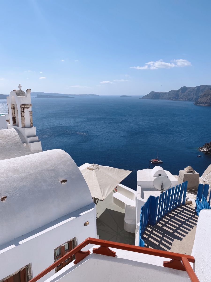 terraces on santorini greece — Data-Saver Setup accepts your trip details and hands back a clear recommendation.