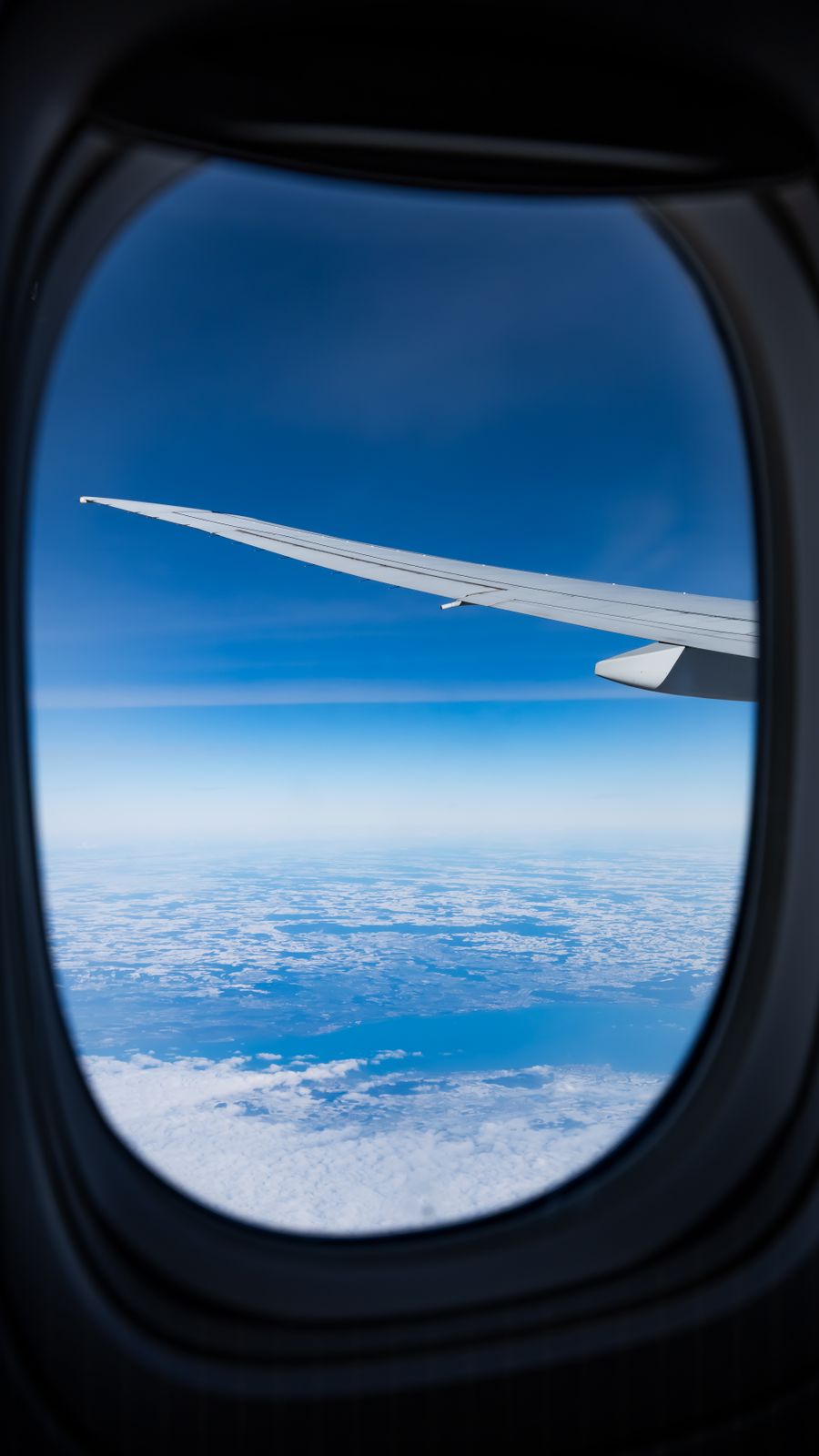 wing of flying airplane — The capability matrix lists everything Multi-Country eSIM Guide does — no asterisks.