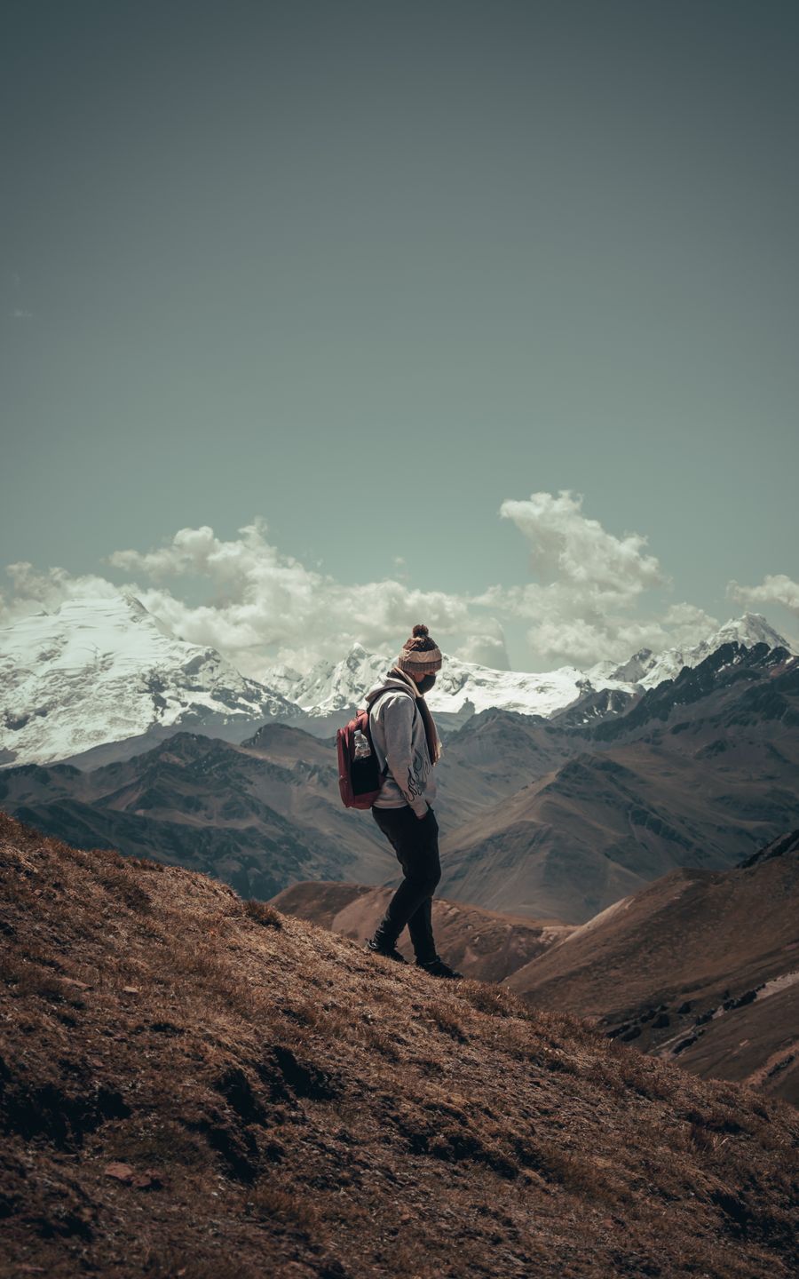 man on the peak of a mountain — Free Internet Speed Test computes the moment you submit — no queues, no waiting room.