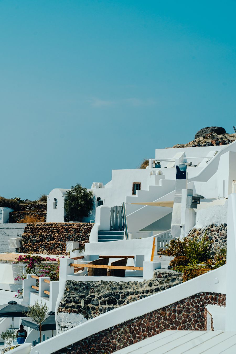 breathtaking summer view of santorini s iconic architecture — Resend eSIM QR Code works for anonymous visitors — answers first, signup never forced.