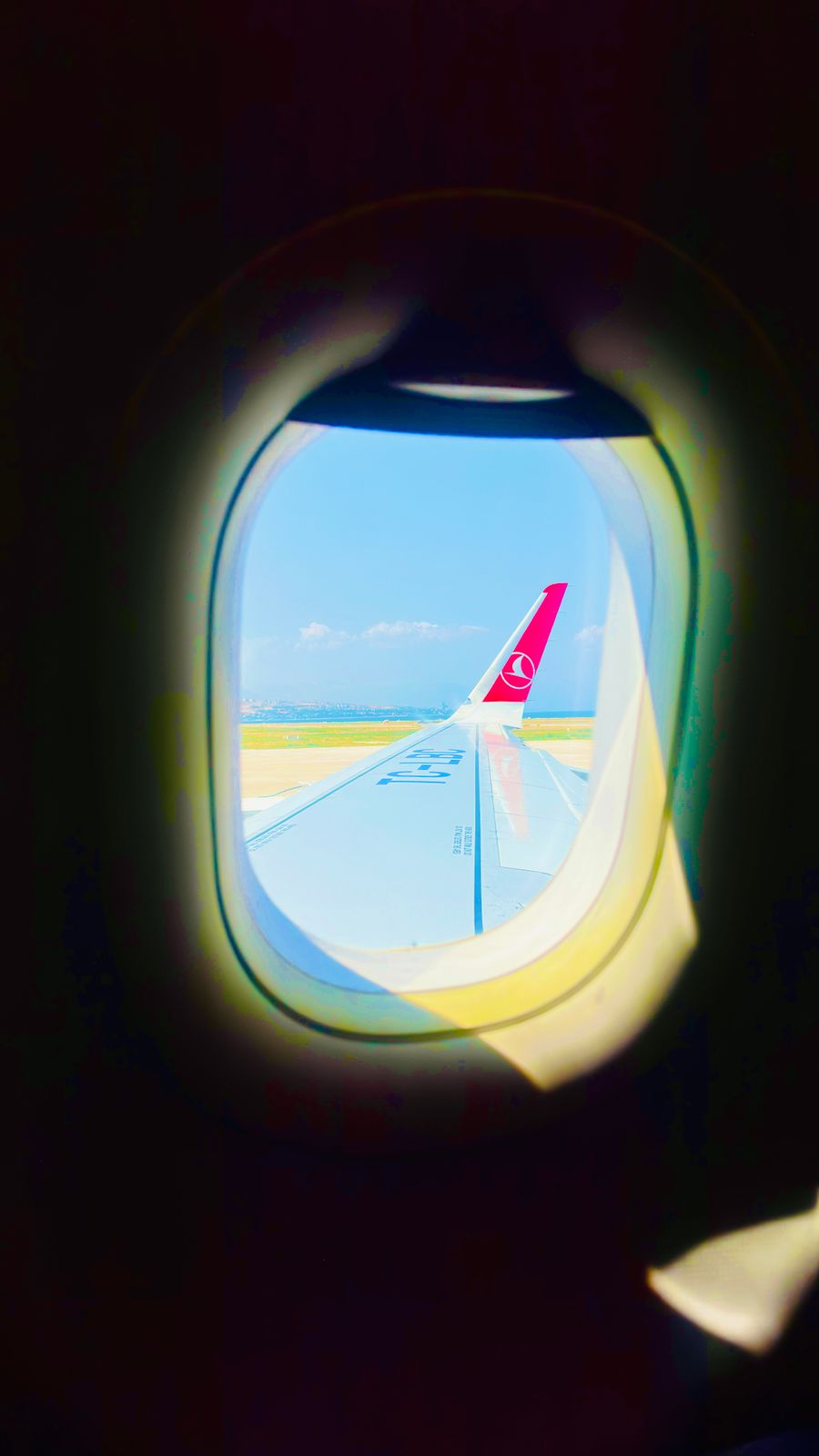 view from airplane window over turquoise skies — The capability matrix lists everything Best Network by City does — no asterisks.