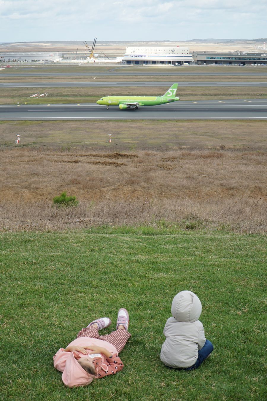 children watching airplane at istanbul airport — Every run of Data Balance is free — no credits, no paywall, no expiring trial.