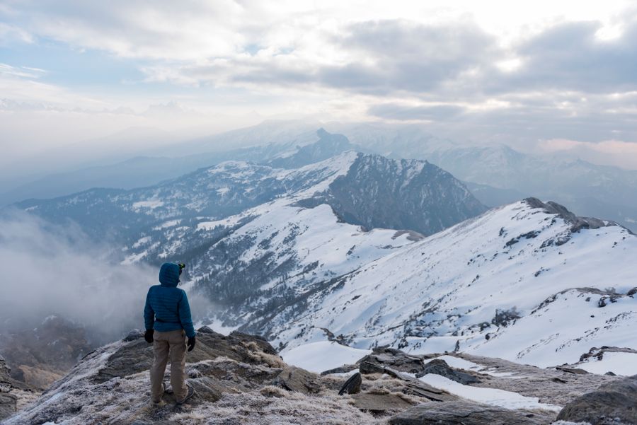 a man looking at mountains — Data Usage Estimator: one question, answered well, instead of ten open tabs.