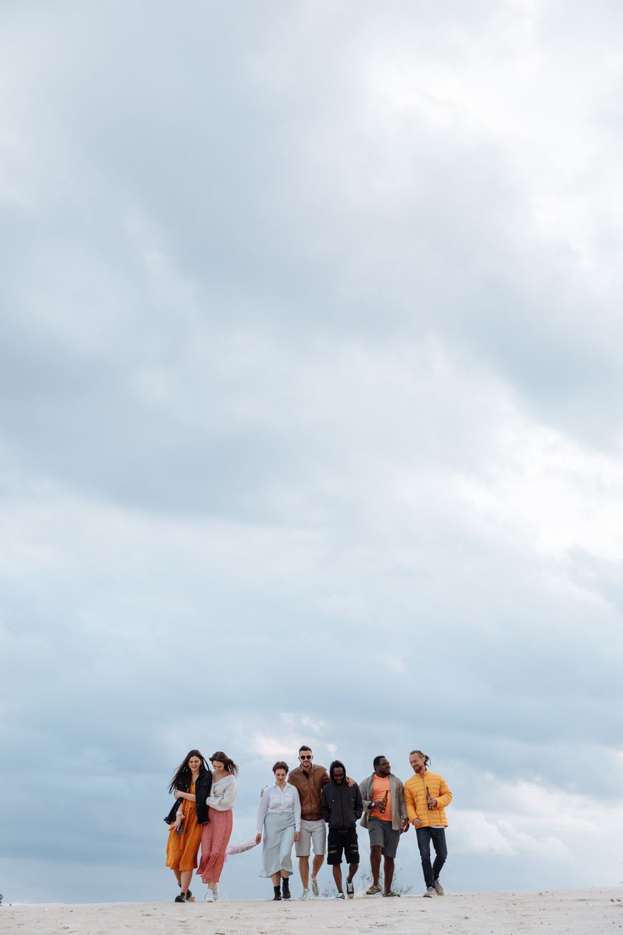 people under cloudy sky — Latency to Destination remembers, so repeat travelers barely type.